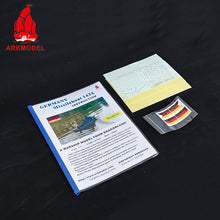 Cargar imagen en el visor de la galería, Arkmodel 1/72 German 143A Missile Boat RC Ship Model KIT No.7574