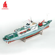Charger l'image dans la galerie, Arkmodel 1/200 XiangYangHong 10 Recherche Océanographique Scientifique Chine Armée Populaire de Libération Marine PLAN Navire Modèle Navire KIT No.7585