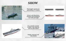 画像をギャラリービューアに読み込む, Arkmodel 1/100 Plan Type 075 LHA Amphibious Assault Ship RC Warship Model RTR No.7571