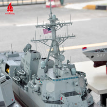 画像をギャラリービューアに読み込む, Arkmodel 1/96 Admiral Arleigh Burke Class of  Missiles Destroyers in World War II USS Navy IIA DDG92/DDG93 Lead War Ships Scale Model