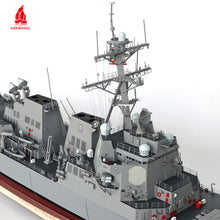 画像をギャラリービューアに読み込む, Arkmodel 1/96 Admiral Arleigh Burke Class of  Missiles Destroyers in World War II USS Navy IIA DDG92/DDG93 Lead War Ships Scale Model