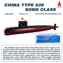 Cargar imagen en el visor de la galería, Arkmodel 1/72 China Type 039 Song Class RC Submarine Plastic Scale Model Kit C7603K