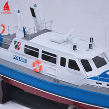Carica l'immagine nel visualizzatore di Gallery, ARKMODEL 1/32 German Rhine River Water Police Force Patrol Boat Wasserschutzpolizei WSP-2 7559K