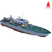 Load image into Gallery viewer, ARKMODEL 1/32 Perkasa Unassembled Plastic Model Kit RC Ship Boat Scale Model Vosper Fast Patrol Warship High-Speed Boats