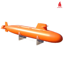 Carica l'immagine nel visualizzatore di Gallery, Arkmodel 1/72 Red Shark RC Submarine Kit Nuclear Dynamic Diving Plastic Unassembled Scale Model