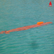 Carica l'immagine nel visualizzatore di Gallery, Arkmodel 1/72 Red Shark RC Submarine Kit Nuclear Dynamic Diving Plastic Unassembled Scale Model