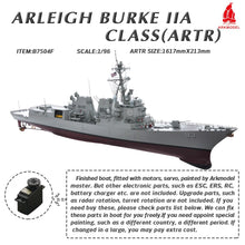 画像をギャラリービューアに読み込む, Arkmodel 1/96 Admiral Arleigh Burke Class of  Missiles Destroyers in World War II USS Navy IIA DDG92/DDG93 Lead War Ships Scale Model
