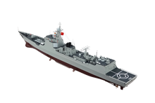 Load image into Gallery viewer, Arkmodel 1/100 Type 052C Lanzhou Class Aegis Guided Missile Destroyer Ship Model Kit No.7568K