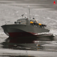 Load image into Gallery viewer, ARKMODEL 1/32 Perkasa Unassembled Plastic Model Kit RC Ship Boat Scale Model Vosper Fast Patrol Warship High-Speed Boats
