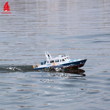 Carica l'immagine nel visualizzatore di Gallery, ARKMODEL 1/32 German Rhine River Water Police Force Patrol Boat Wasserschutzpolizei WSP-2 7559K