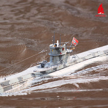 Charger l'image dans la galerie, Arkmodel 1/48 allemand U-Boat Type VIIC RC sous-marin maquettes en plastique Hobby Kit/RTR 7602K