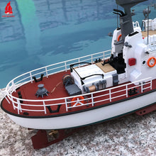 Charger l'image dans la galerie, Arkmodel 1/48 polonais Halny sauvetage bateau SAR navire avec des détails délicats Stable voile non assemblé Kits RC échelle modèle bateau KIT