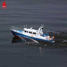 Carica l'immagine nel visualizzatore di Gallery, ARKMODEL 1/32 German Rhine River Water Police Force Patrol Boat Wasserschutzpolizei WSP-2 7559K