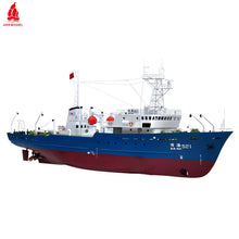 Carica l'immagine nel visualizzatore di Gallery, Arkmodel 1/72 Binhai 521 Diving Work Oceanographic  Research  Vessel Civil Ship KIT B7587K
