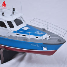 Carica l'immagine nel visualizzatore di Gallery, ARKMODEL 1/32 German Rhine River Water Police Force Patrol Boat Wasserschutzpolizei WSP-2 7559K