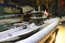 Charger l'image dans la galerie, Arkmodel 1/48 allemand U-Boat Type VIIC RC sous-marin maquettes en plastique Hobby Kit/RTR 7602K