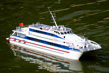 Carica l'immagine nel visualizzatore di Gallery, Arkmodel 1/40 AUSTAL 40 Catamaran Ferry RC Ship Kit B7520K