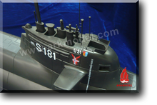 画像をギャラリービューアに読み込む, Arkmodel 1/48 Type 212 A German Submarine U-Boat U31 Aip RC Attack Submarines Deutsche Navy Marine Remote Control Sub No.C7615K