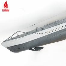画像をギャラリービューアに読み込む, Arkmodel 1/48 German U-Boat Type VIIC RC Submarine Scale Models Plastic Hobby Kit/RTR 7602K
