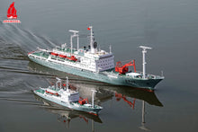 Carica l&#39;immagine nel visualizzatore di Gallery, Arkmodel 1/100 XiangYangHong 10 Ocean Scientific Research Ship Model RTR/KIT No. 7526
