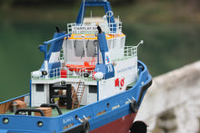 画像をギャラリービューアに読み込む, 1/48 FAIRPLAY  Fair 12 Tugboat  Model Ship Kit NO.7583
