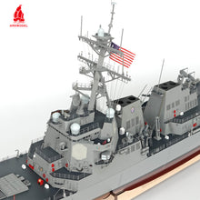 Carica l&#39;immagine nel visualizzatore di Gallery, Arkmodel 1/96 Admiral Arleigh Burke Class of  Missiles Destroyers in World War II USS Navy IIA DDG92/DDG93 Lead War Ships Scale Model
