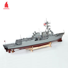 Carica l&#39;immagine nel visualizzatore di Gallery, Arkmodel 1/96 Admiral Arleigh Burke Class of  Missiles Destroyers in World War II USS Navy IIA DDG92/DDG93 Lead War Ships Scale Model
