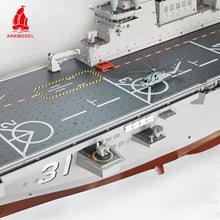 画像をギャラリービューアに読み込む, Arkmodel 1/100 Plan Type 075 LHA Amphibious Assault Ship RC Warship Model RTR No.7571
