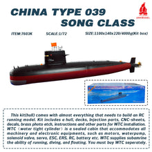 Charger l&#39;image dans la galerie, Arkmodel 1/72 Chine Type 039 Chanson Classe RC Sous-Marin Plastique Échelle Modèle Kit C7603K
