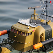 画像をギャラリービューアに読み込む, ARKMODEL 1/32 Perkasa Unassembled Plastic Model Kit RC Ship Boat Scale Model Vosper Fast Patrol Warship High-Speed Boats
